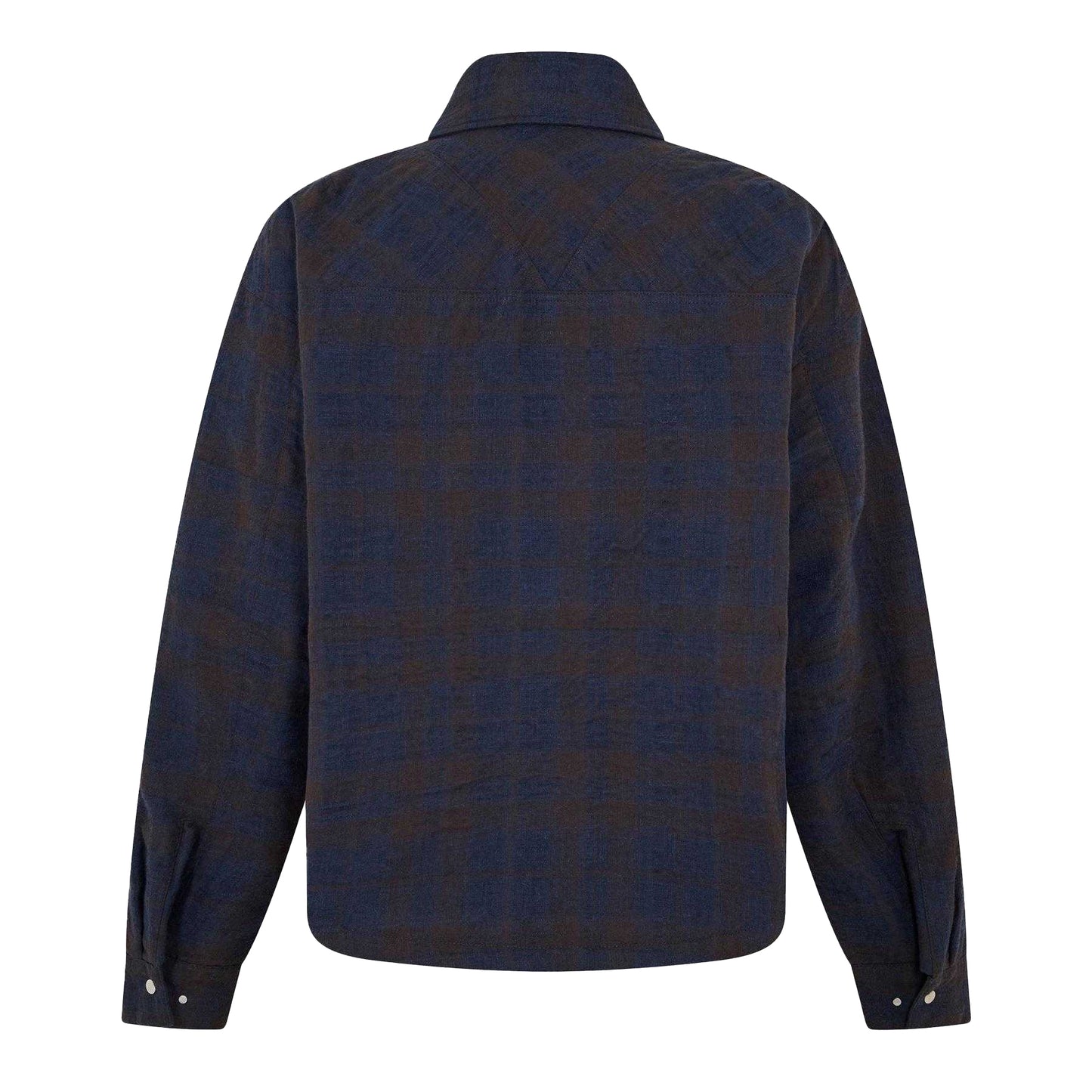 Midnight Navy - Back - Represent Mens Structured Overshirt