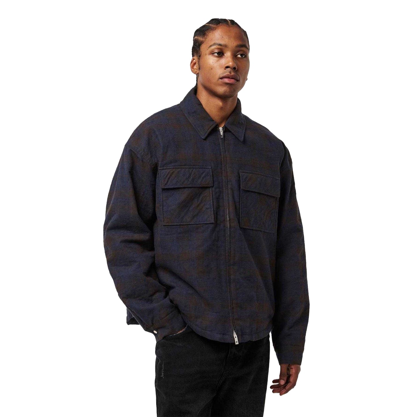 Midnight Navy - Lifestyle - Represent Mens Structured Overshirt