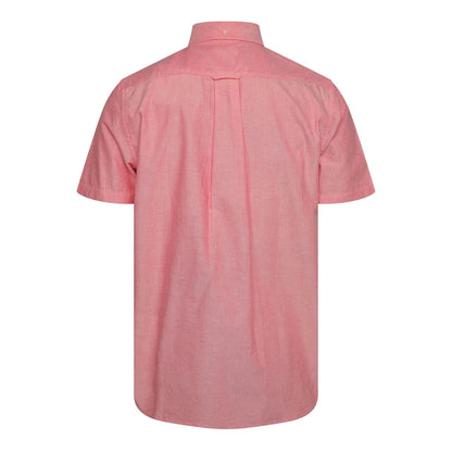 Sunset Pink - Back - Gant Mens Classic Regular Shirt