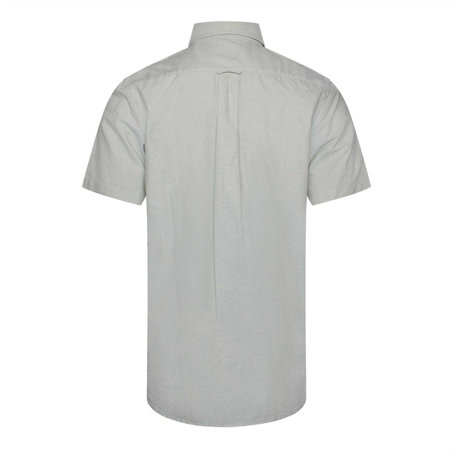 Milky Green - Back - Gant Mens Classic Regular Shirt
