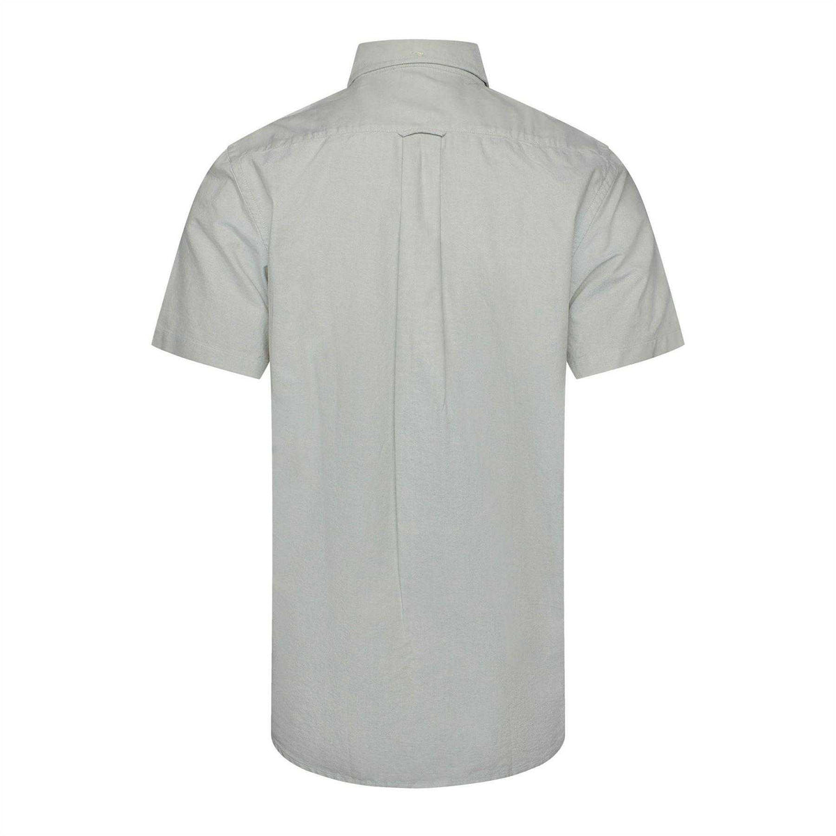 Milky Green - Back - Gant Mens Classic Regular Shirt
