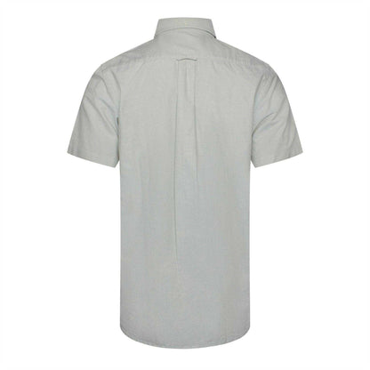 Milky Green - Back - Gant Mens Classic Regular Shirt
