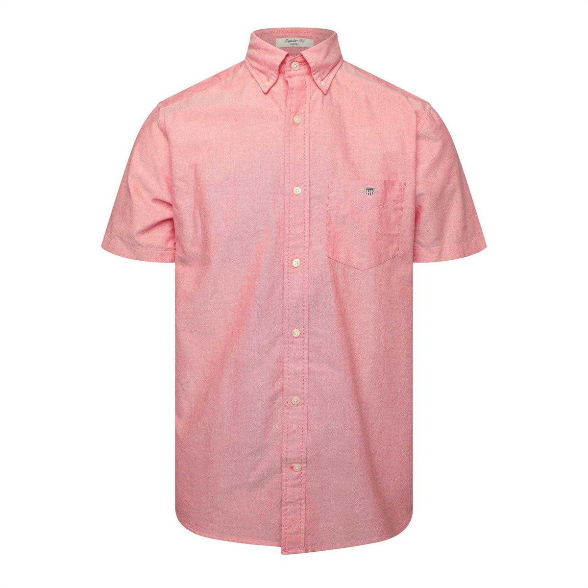Sunset Pink - Front - Gant Mens Classic Regular Shirt