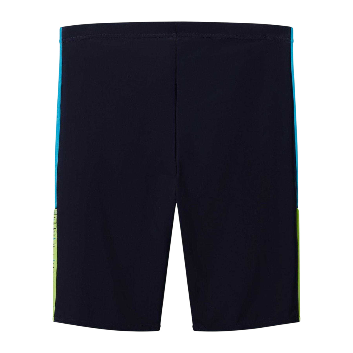 Anthracite-Teal - Back - Speedo Mens Dive Jammer Shorts
