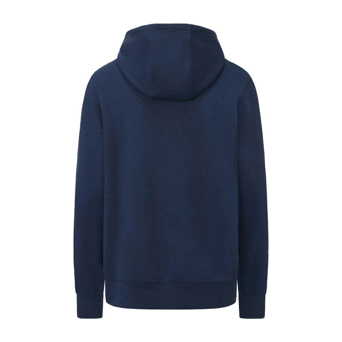 Steel Blue - Back - Slazenger Mens Embroidered Logo Fleece Hoodie