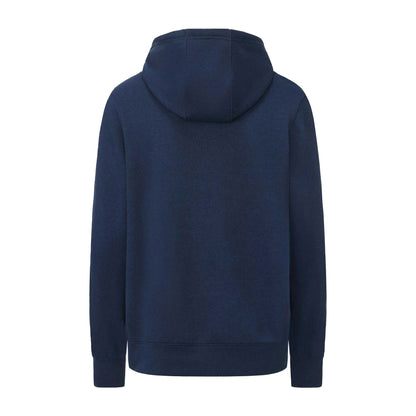 Steel Blue - Back - Slazenger Mens Embroidered Logo Fleece Hoodie
