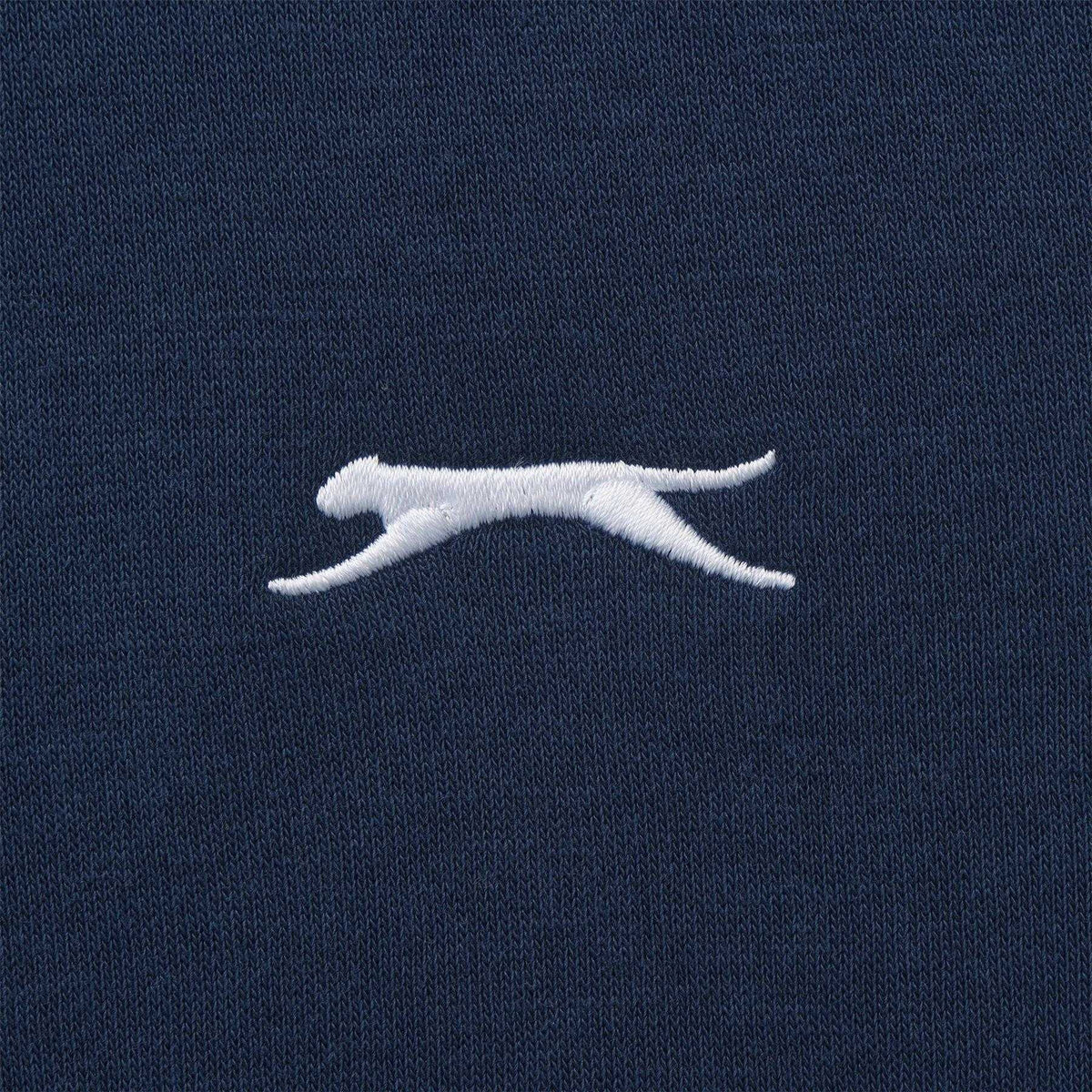 Steel Blue - Lifestyle - Slazenger Mens Embroidered Logo Fleece Hoodie