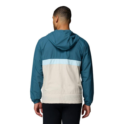 Blue - Back - Columbia Mens Spire Valley Water Repellent Soft Shell Jacket