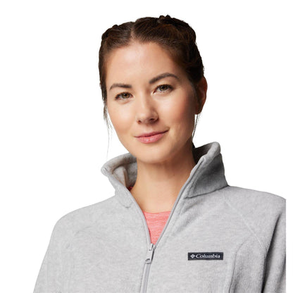 Cirrus Blue - Side - Columbia Womens-Ladies Springs Full Zip Fleece Jacket