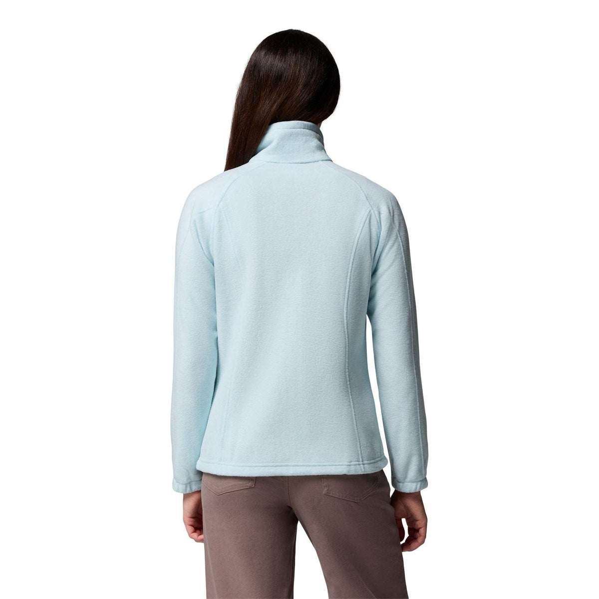 Light Marine - Back - Columbia Womens-Ladies Springs Full Zip Fleece Jacket