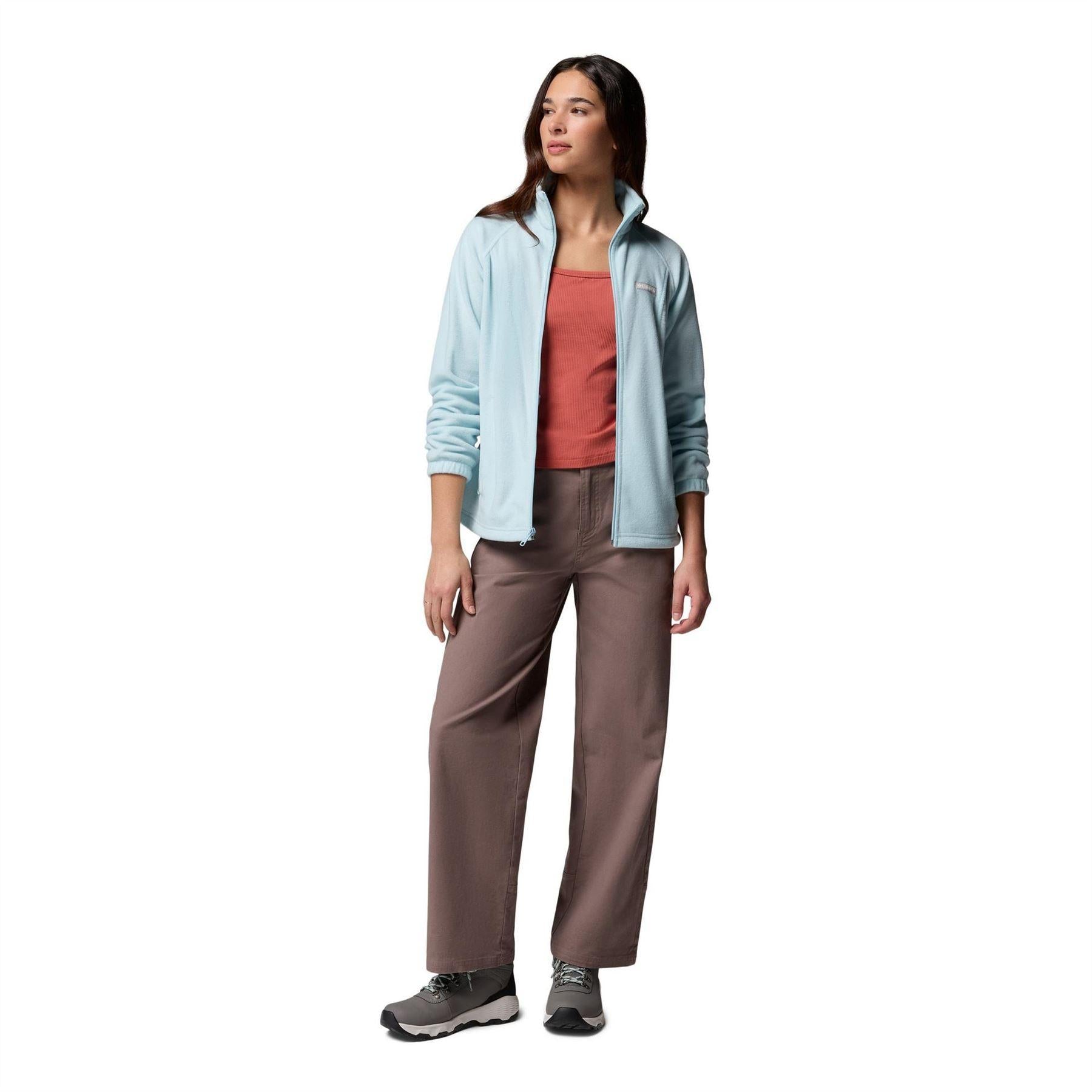 Light Marine - Lifestyle - Columbia Womens-Ladies Springs Full Zip Fleece Jacket