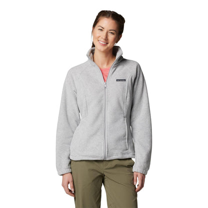 Cirrus Blue - Front - Columbia Womens-Ladies Springs Full Zip Fleece Jacket