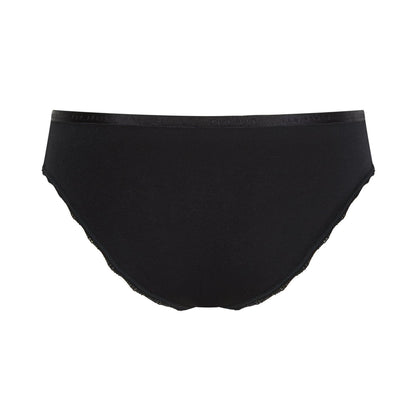 Jet Black - Back - Ted Baker Womens-Ladies Harriot Seamless Fitted Thong