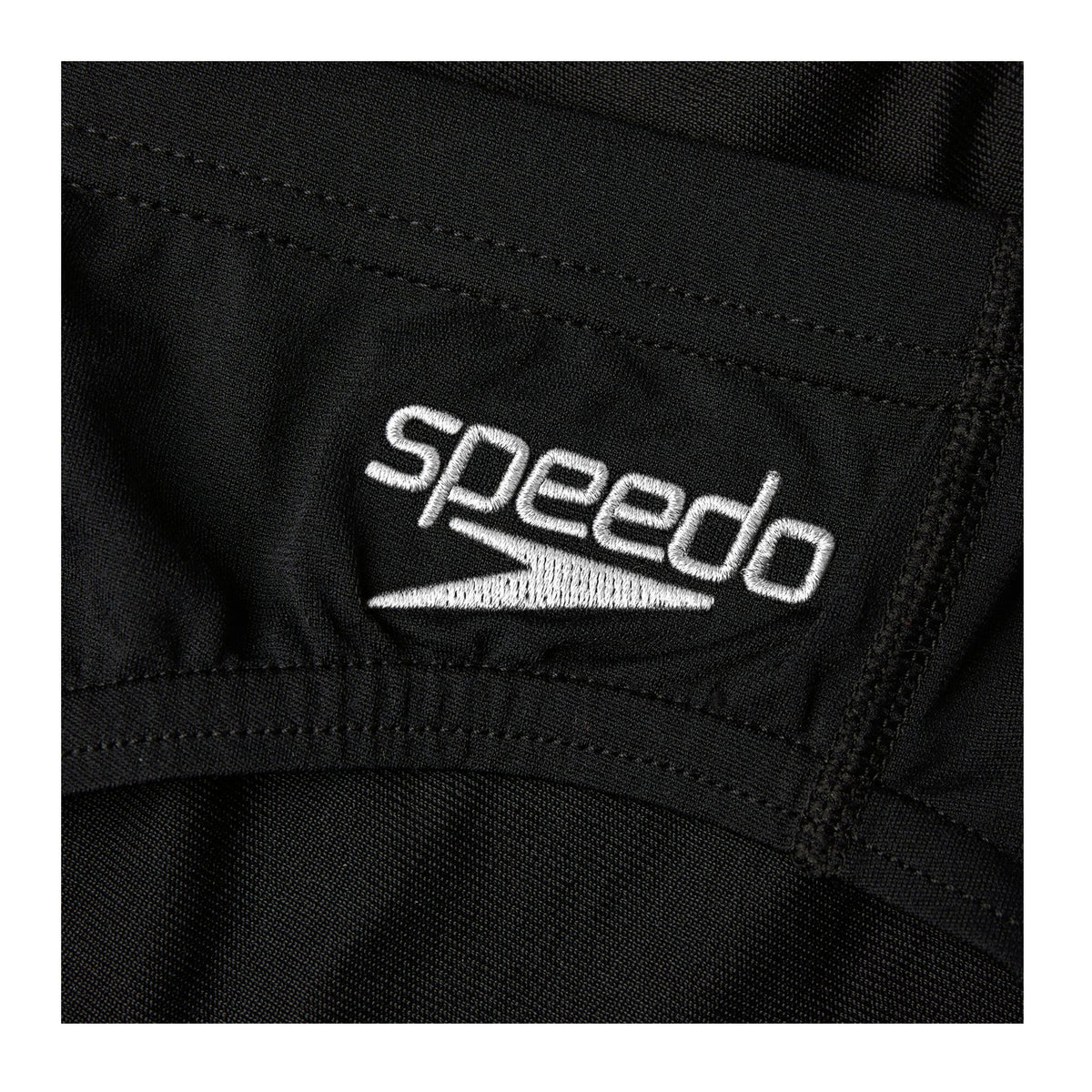 Black - Lifestyle - Speedo Mens Logo Swim Briefs