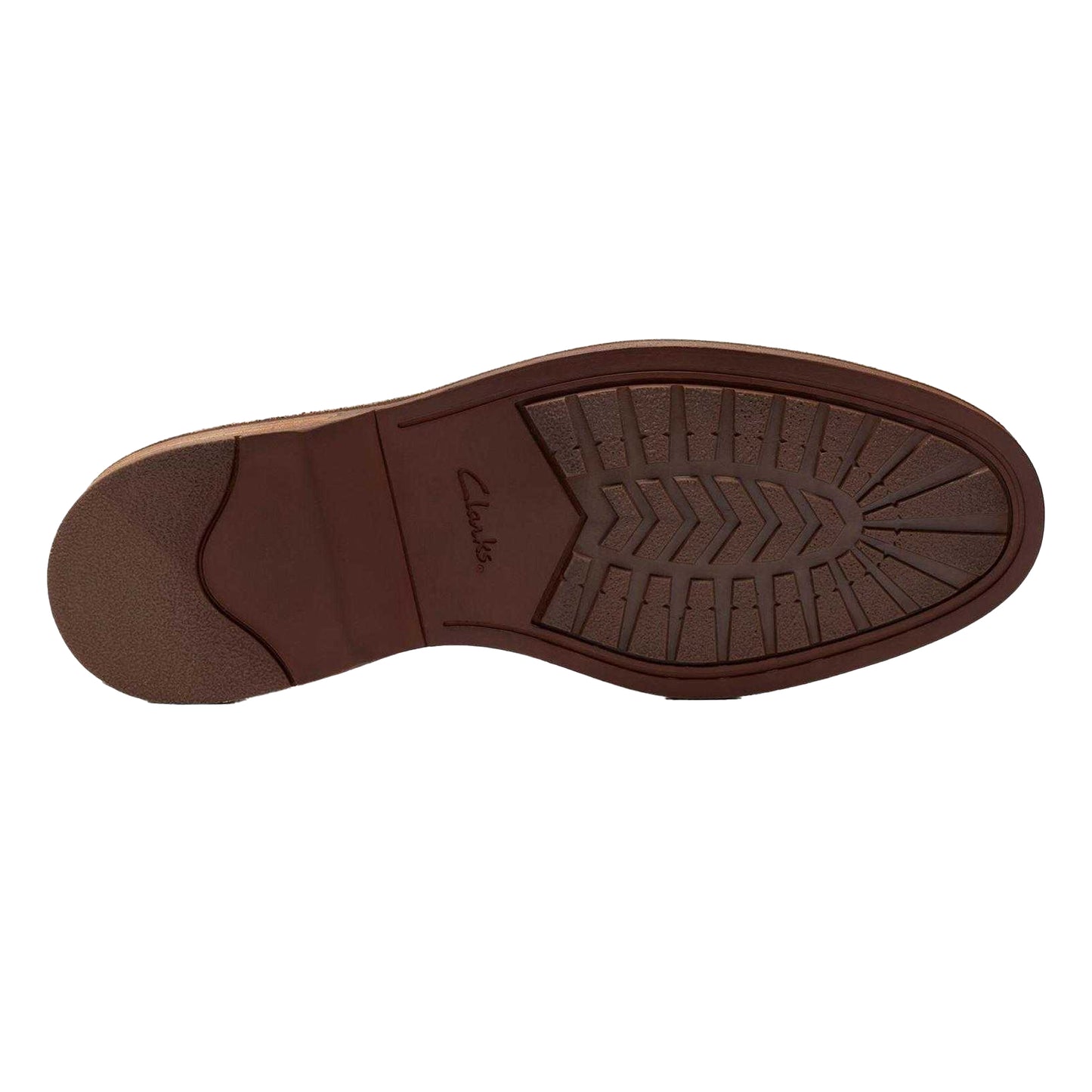 Tan - Pack Shot - Clarks Mens Aldwin Suede Lace Up Derby Shoes