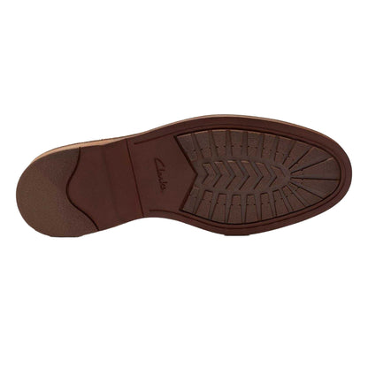 Tan - Pack Shot - Clarks Mens Aldwin Suede Lace Up Derby Shoes