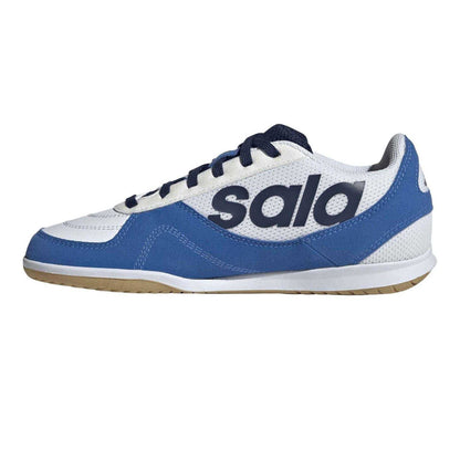 White - Side - Adidas Childrens-Kids Sala Competition II Futsal Indoor Football Trainers
