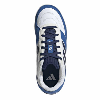 White - Lifestyle - Adidas Childrens-Kids Sala Competition II Futsal Indoor Football Trainers