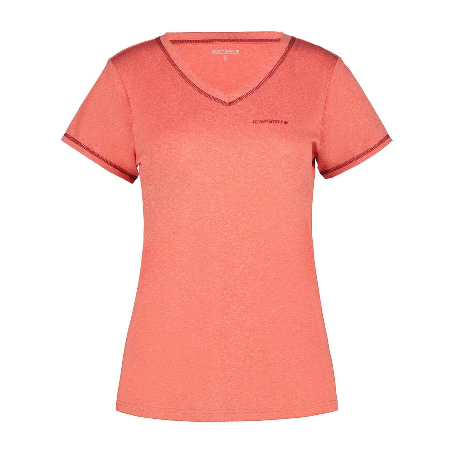 Orange - Front - Icepeak Womens-Ladies Beasley Performance T-Shirt