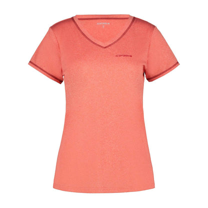 Orange - Front - Icepeak Womens-Ladies Beasley Performance T-Shirt