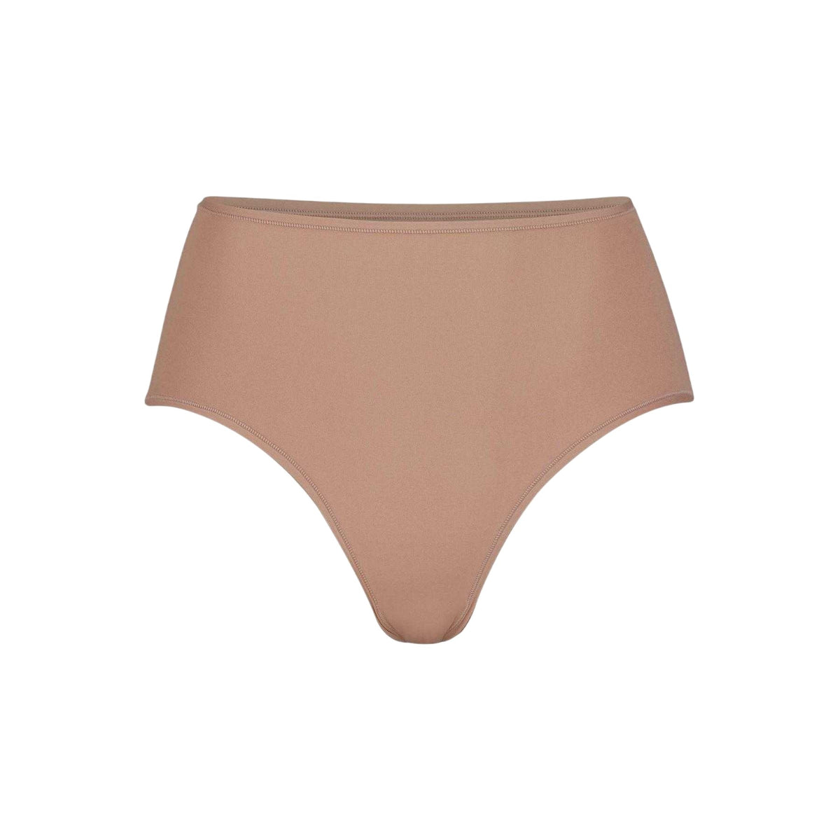 Sienna - Front - Skims Womens-Ladies Plain High Waist Thong