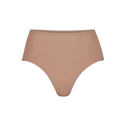 Sienna - Front - Skims Womens-Ladies Plain High Waist Thong