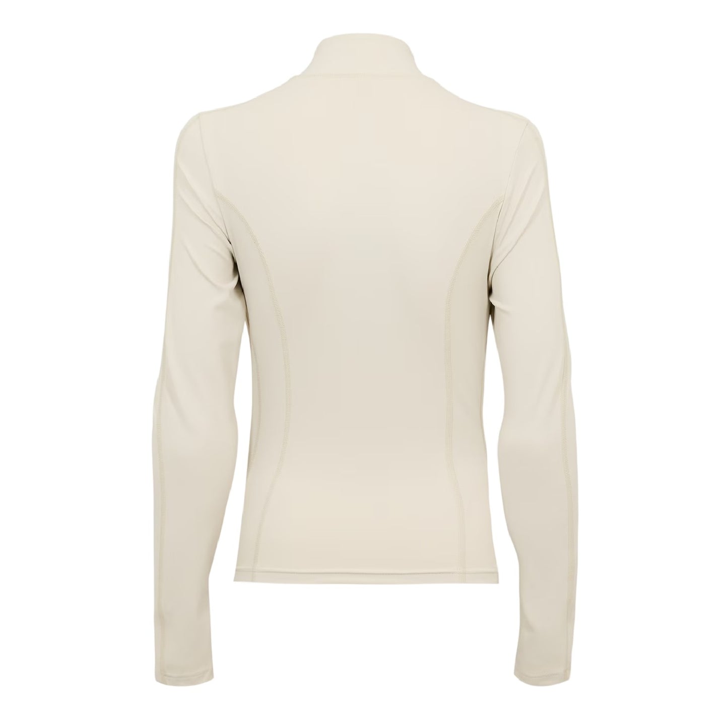 Bone - Back - Couture Club Womens-Ladies Tonal Logo Sculpting Fitted Jacket