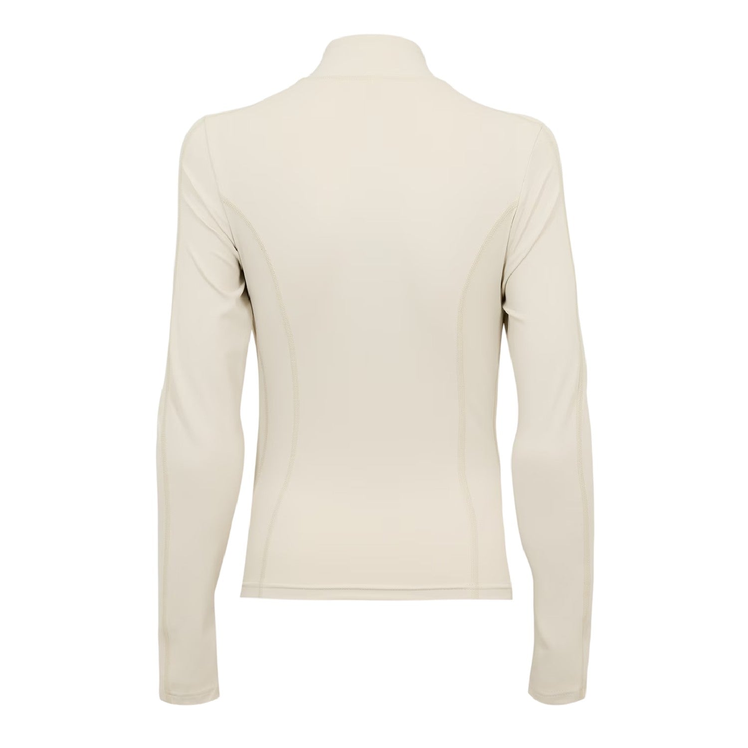 Bone - Back - Couture Club Womens-Ladies Tonal Logo Sculpting Fitted Jacket