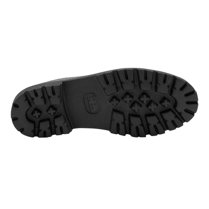 Black - Pack Shot - Clarks Mens Cleyhill Suede Moc Toe Dress Shoes
