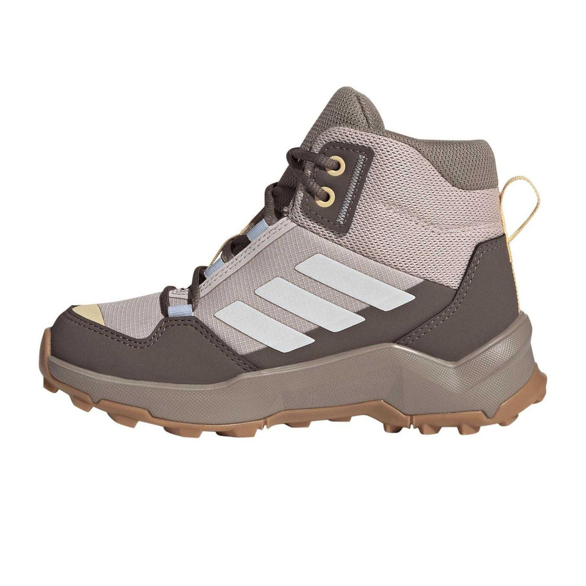 Pink - Side - Adidas Childrens-Kids Terrex AX4R Hiking Boots