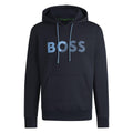 Dark Blue - Pack Shot - Hugo Boss Mens Soody Hoodie