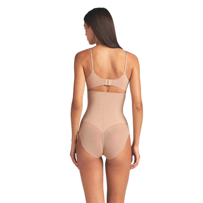 Clay - Back - Skims Womens-Ladies Mesh Sculpting High Waist Briefs