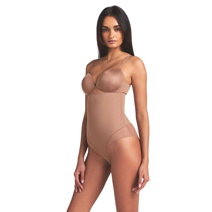 Sienna - Side - Skims Womens-Ladies Mesh Sculpting High Waist Briefs