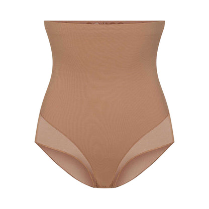 Sienna - Front - Skims Womens-Ladies Mesh Sculpting High Waist Briefs