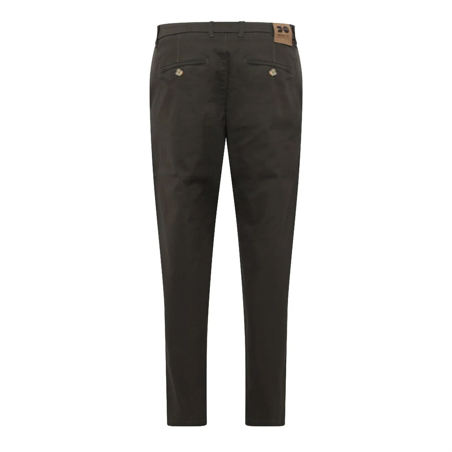Green - Back - Crosshatch Mens Roysden Trousers