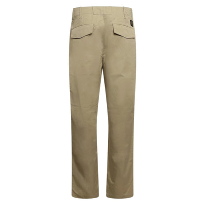 Green - Back - Belstaff Mens Jet Cotton Straight Leg Trousers