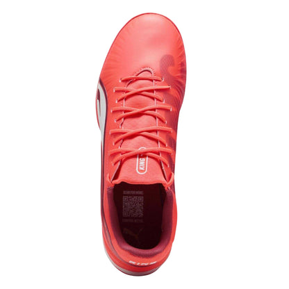 Glowing Red - Lifestyle - Puma Mens King Match It Indoor Football Trainers