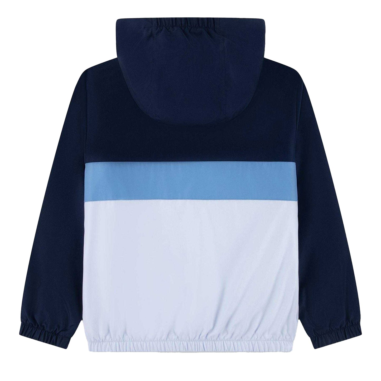 Marine Blue - Back - Lacoste Childrens-Kids Colour Block Windbreaker