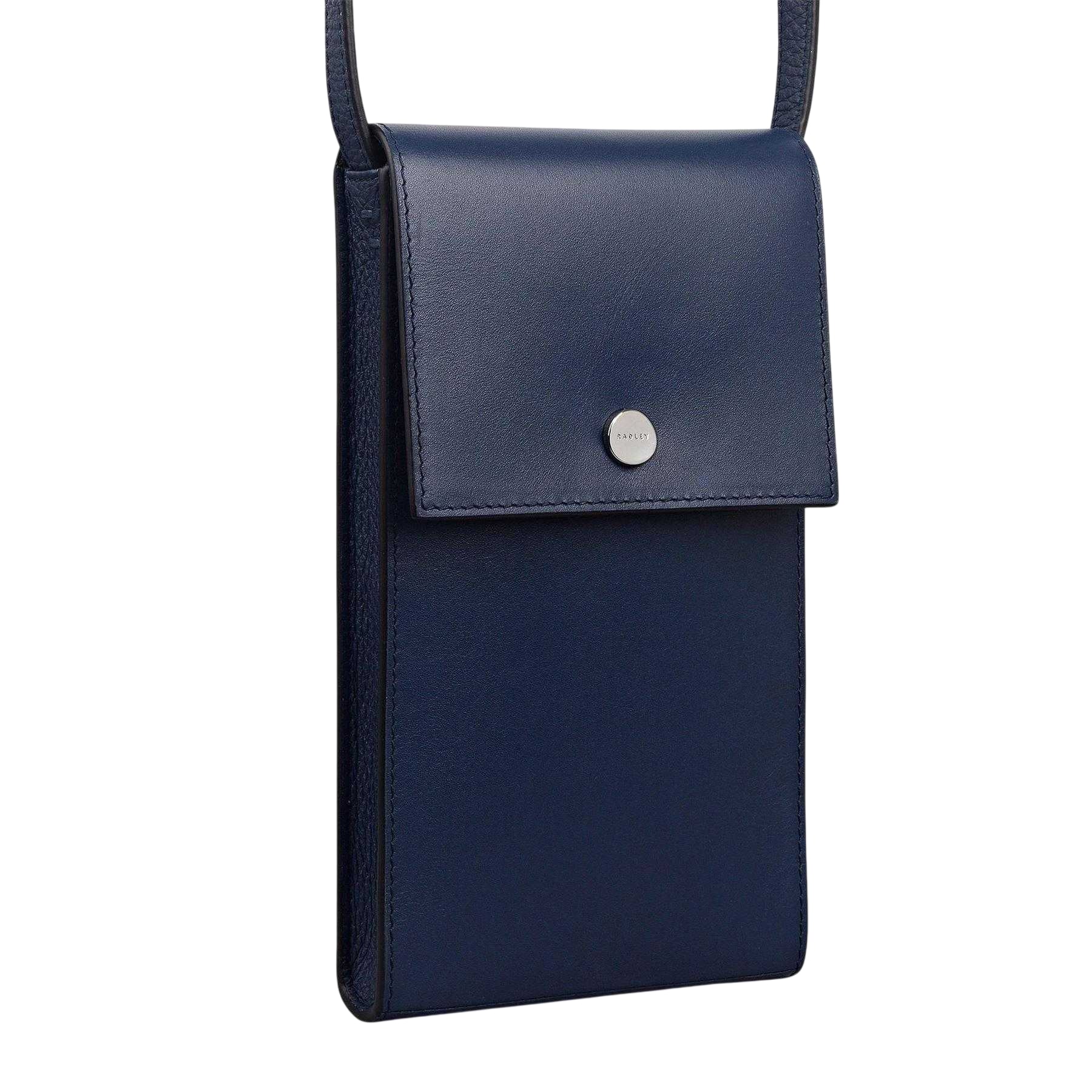 Navy - Lifestyle - Radley Picton Place Leather Cross Body Phone Carry Case