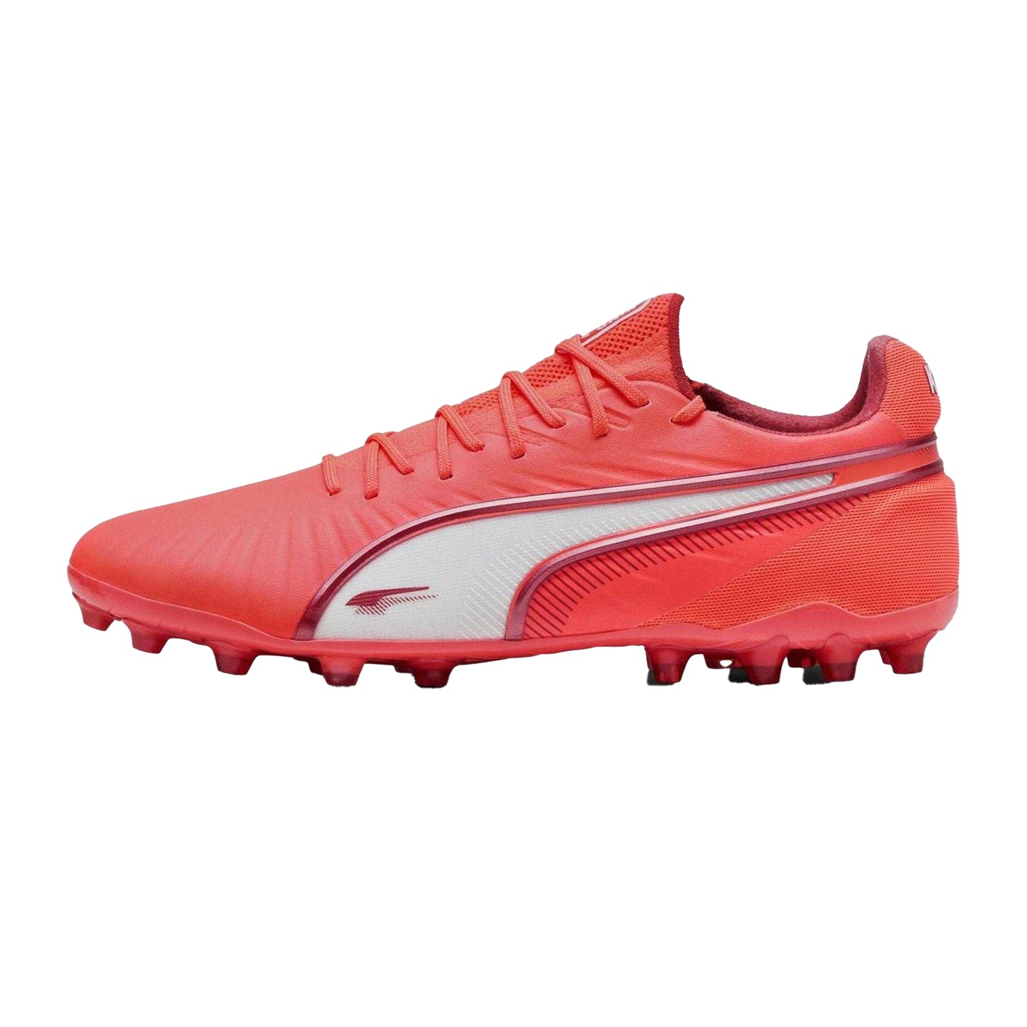 Glowing Red - Side - Puma Mens King Ultimate Firm Ground Football Boots