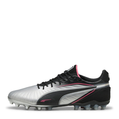 Silver - Back - Puma Mens King Ultimate Firm Ground Football Boots