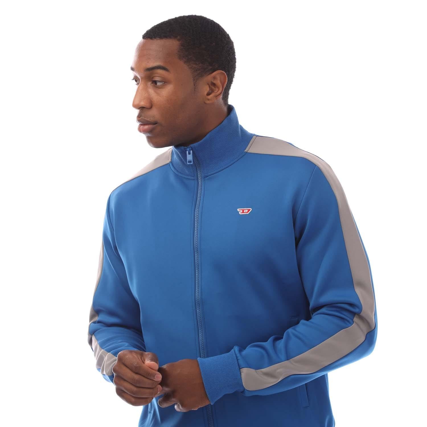 Blue - Side - Diesel Mens S-Locker-N1 Jacket