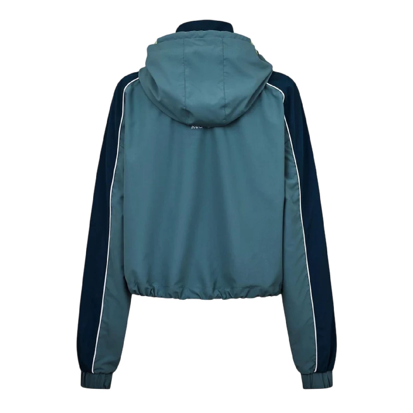 Green - Back - Red Run Womens-Ladies Skyline Lightweight Long-Sleeved Windbreaker