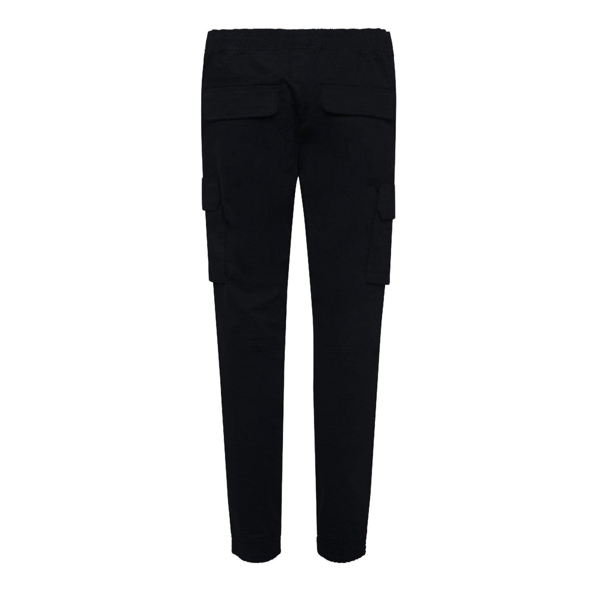Black - Back - Crosshatch Mens Pendles Cotton Blend Cargo Trousers