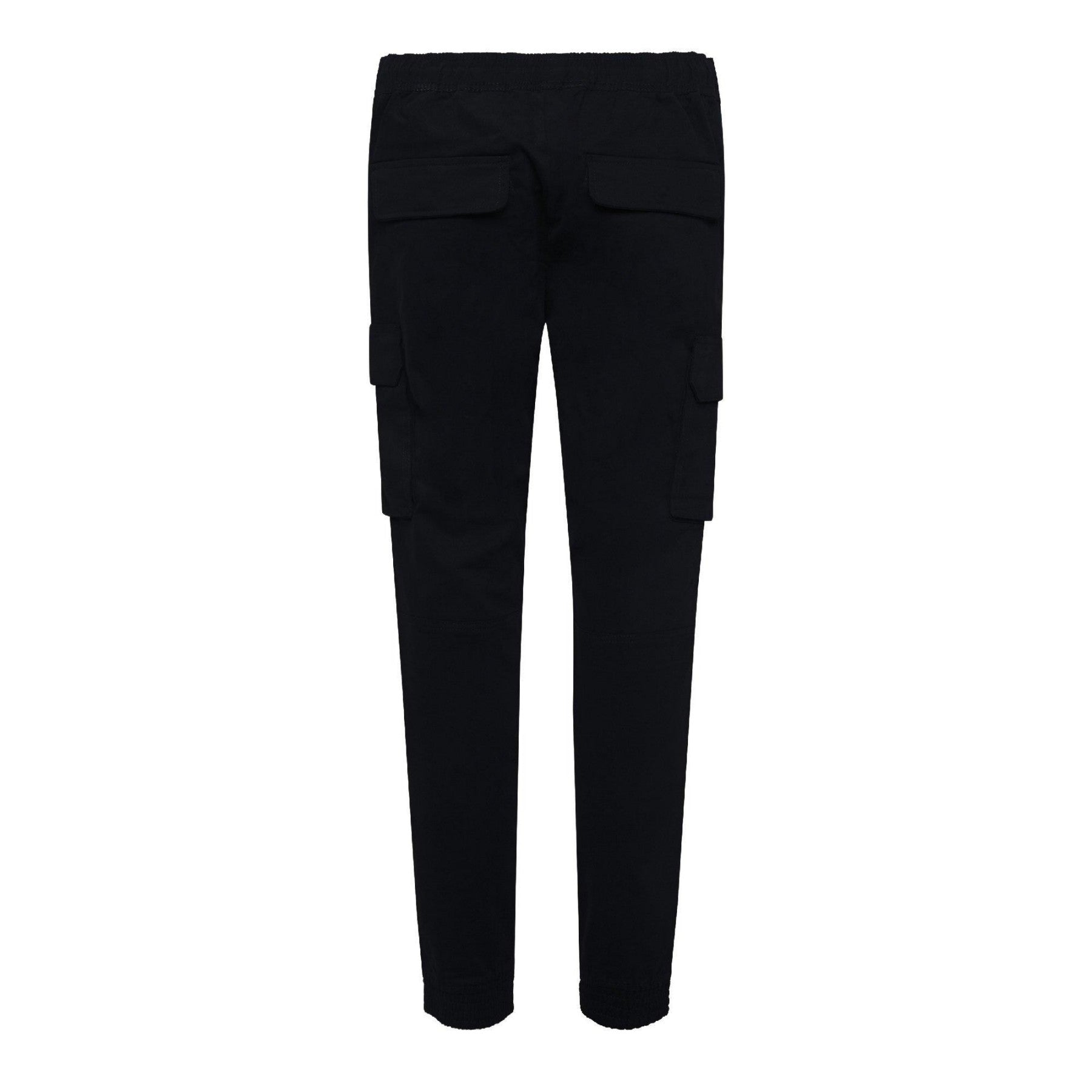 Black - Back - Crosshatch Mens Pendles Cotton Blend Cargo Trousers