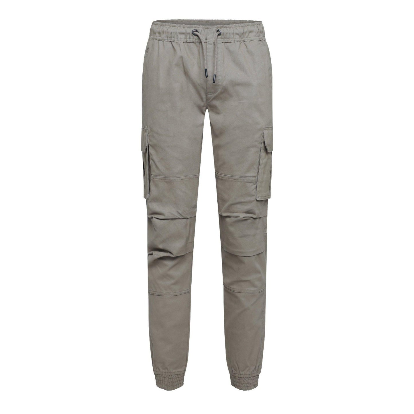 Stone - Front - Crosshatch Mens Pendles Cotton Blend Cargo Trousers
