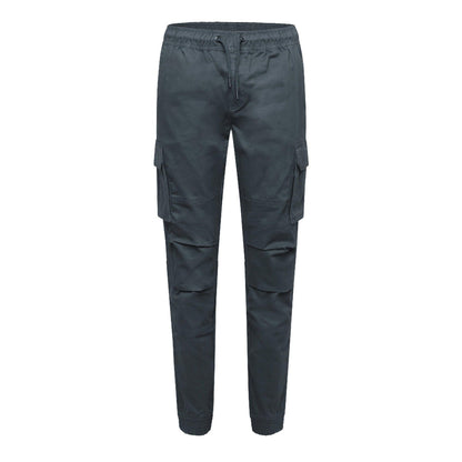 Deep Forest - Front - Crosshatch Mens Pendles Cotton Blend Cargo Trousers