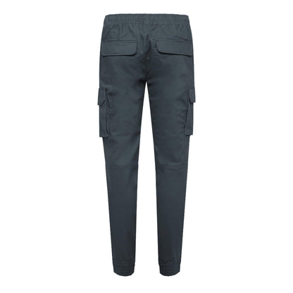 Deep Forest - Back - Crosshatch Mens Pendles Cotton Blend Cargo Trousers