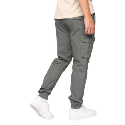 Deep Forest - Lifestyle - Crosshatch Mens Pendles Cotton Blend Cargo Trousers