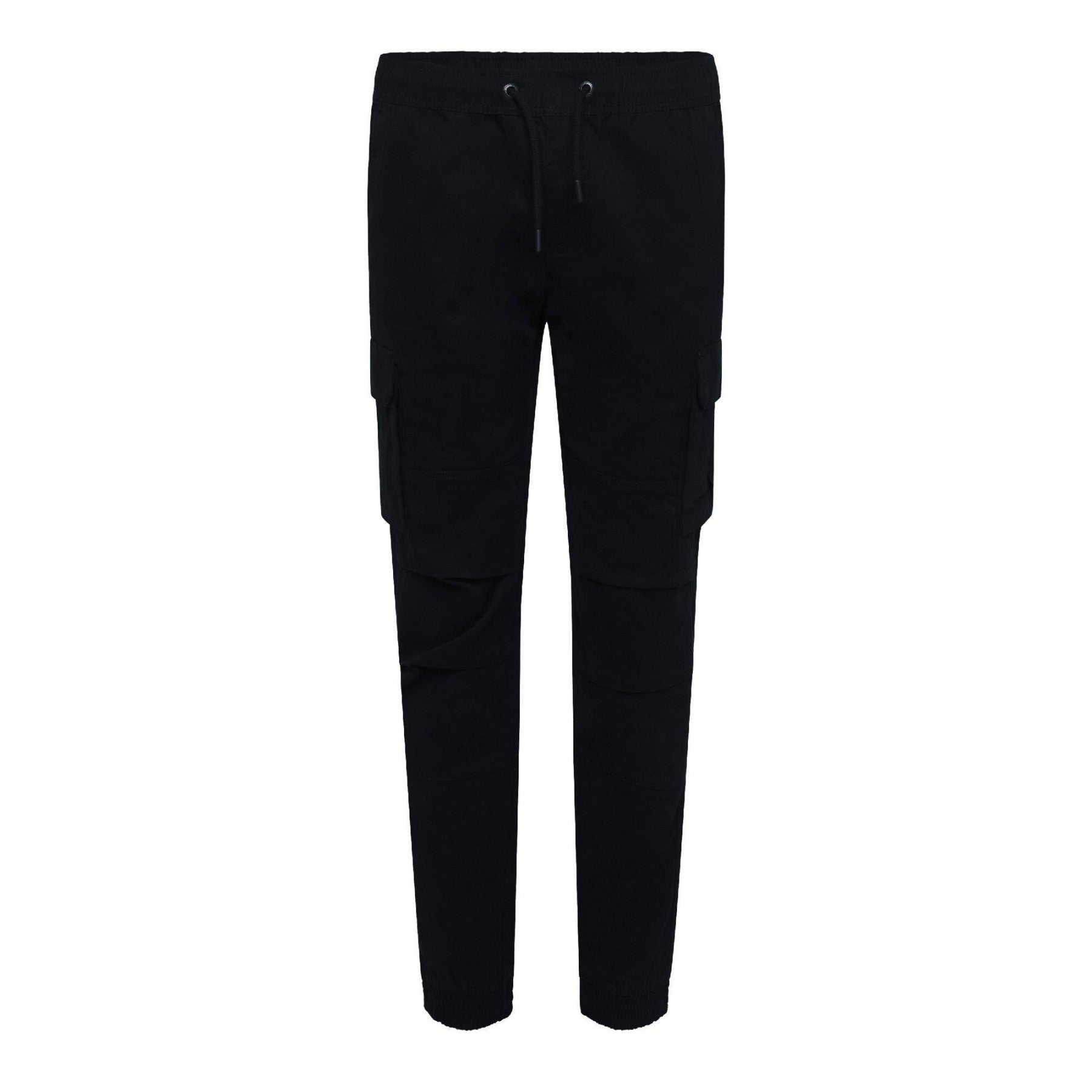 Black - Front - Crosshatch Mens Pendles Cotton Blend Cargo Trousers